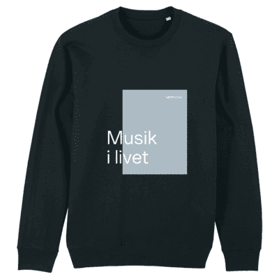 Økologisk Trøje Musik i Livet